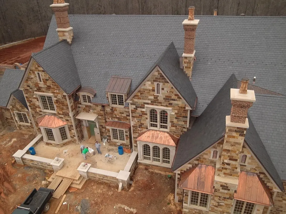 Craftsman Roofing Gutter Guard Installation project in Show Place